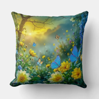 nature throw pillow
