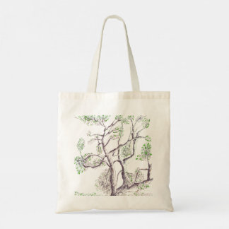 nature tree tote bag