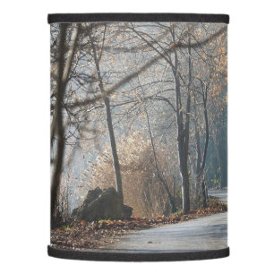 Nature Trees Path Forest Beautiful Rustic Lamp Shade