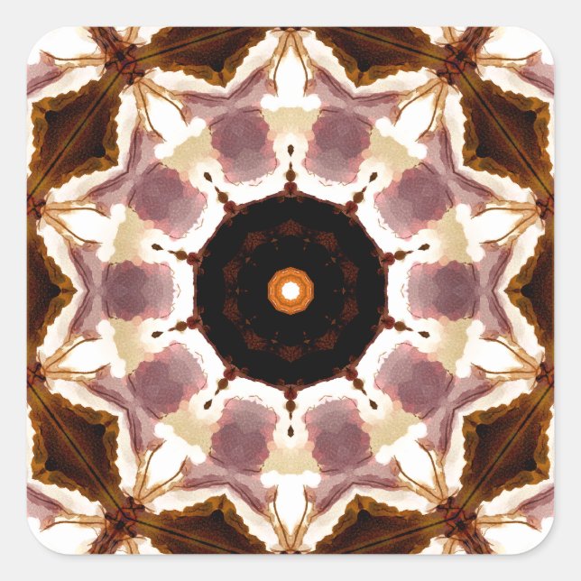 NATURE TREES SQUARE STICKER (Front)