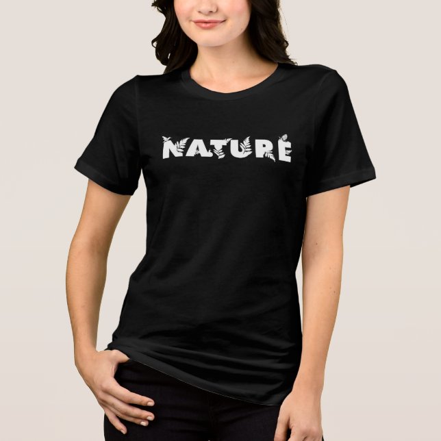Nature  Tri-Blend shirt (Front)