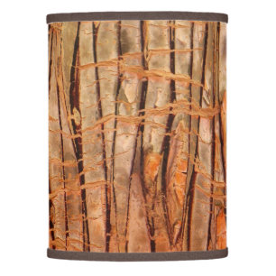 Nature Tropical Tree Bark Photo Lamp Shade