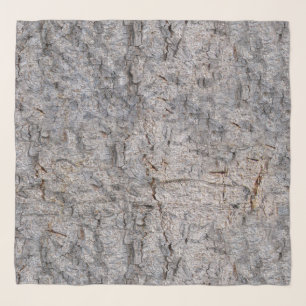 Nature Tropical Tree Bark Photo Scarf