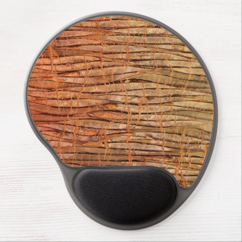 Nature Tropical Wickery Tree Bark Photo Gel Mouse Pad