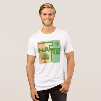 Nature Typography T-shirt design Tri-Blend Shirt