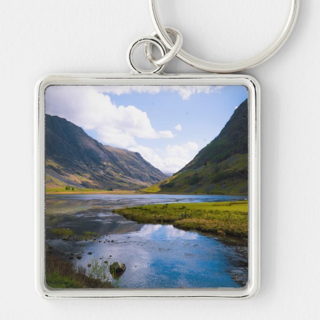 nature wiew,mountain keychain (Front)
