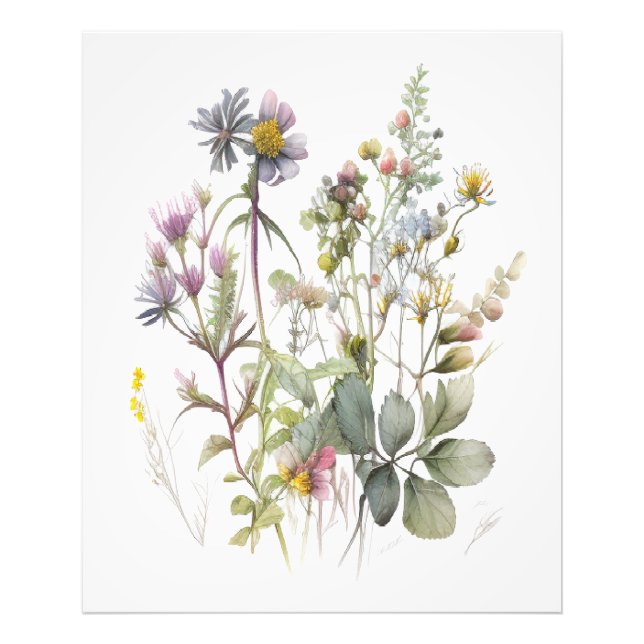 nature-wildflower's photo print (Front)