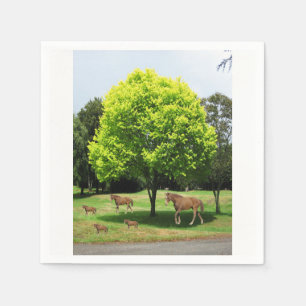 Nature Wildlife Paper Napkins