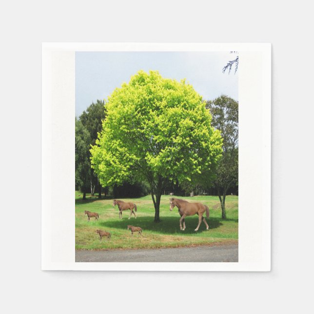 Nature Wildlife Paper Napkins (Front)