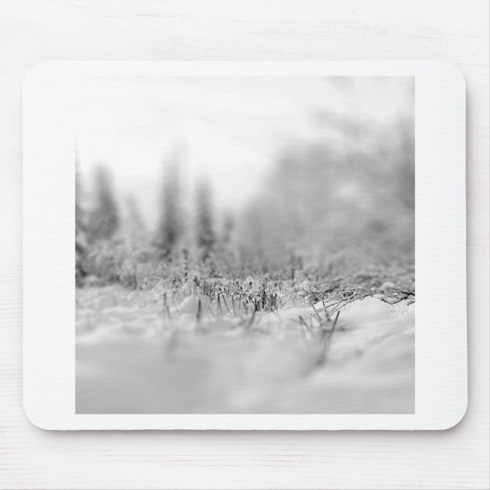 Nature Winter Frozen View Mouse Pad