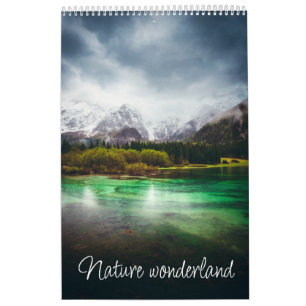 Nature wonderland v1 landscape photo calendar