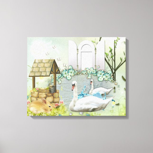 Nature Wrapped Canvas Print (Front)
