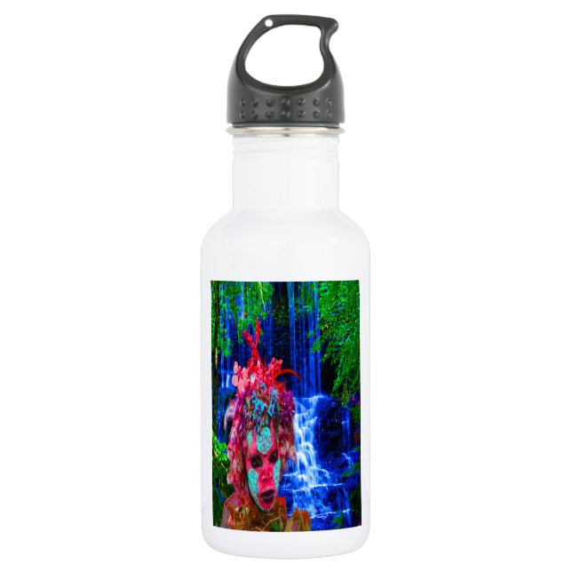Nature Zombie Stainless Steel Water Bottle (Front)