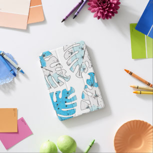 Nature's Abstract Canvas Blue iPad Mini Cover