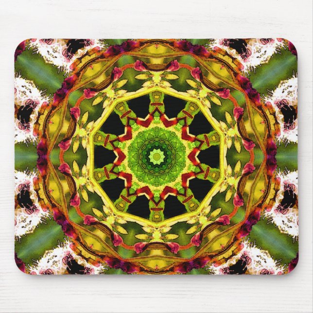 NATURES ART SPRING FLOWERS MOUSE PAD (Front)