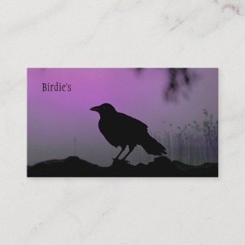 Natures Beautiful Silhouette Business Card