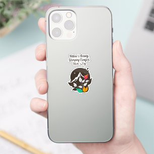Nature's Beauty Glamping Comfort Mom's Joy Sticker