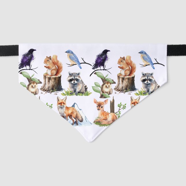  Nature's Beauty Pet Bandana Collar (Front)