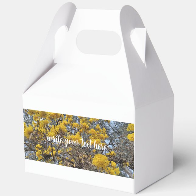Nature's bloom favor boxes (Front)