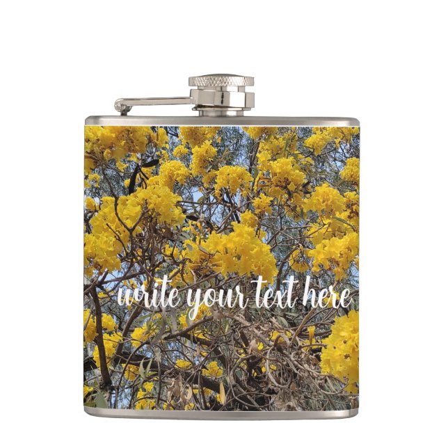 Nature's bloom flask (Front)