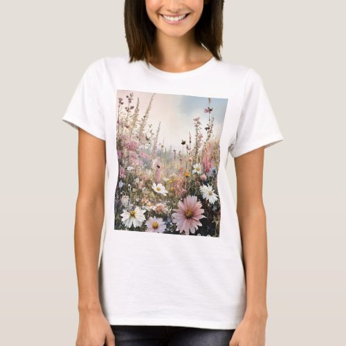 Natures Blossom Floral T_Shirt for Sale
