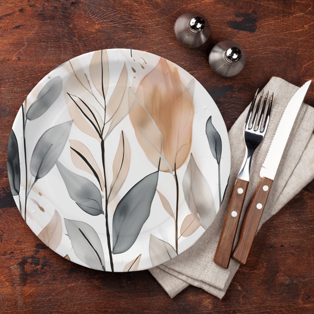 Nature's Botanicals Paper Plates (These pretty paper plates are perfect for everyday use or your next gathering.)