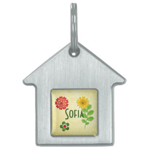 Natures Bounty Jeweled PERSONALIZED Pet ID Tag