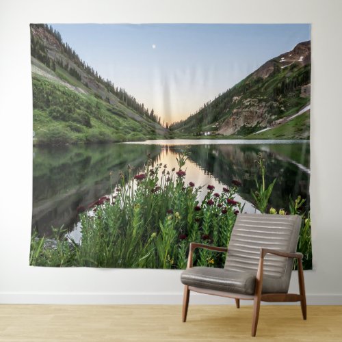 Natures Bouquet  Floral Foreground Tapestry