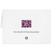 Nature's Bouquet Series (Spring) Cards (Back Horizontal)