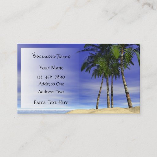 Customizable Nature's Calling Business Cards