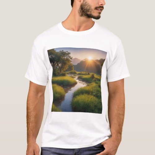 Natures Canvas Wear the Beauty Embrace the Eart T_Shirt