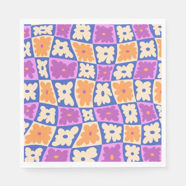 Nature's Chessboard Napkins (Front)