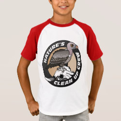 Nature's Clean Up Crew Kids' Short Sleeve Raglan T-Shirt