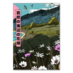 Natures Costal Meadow Table Number