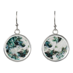 Natures Crystal Duet  Earrings