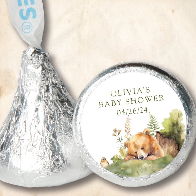 Nature's Delight Bear Baby Shower Favor (Creator Uploaded)