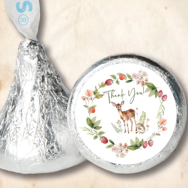 Nature's Delight Deer Baby Shower Hershey®'s Kisses® (Creator Uploaded)