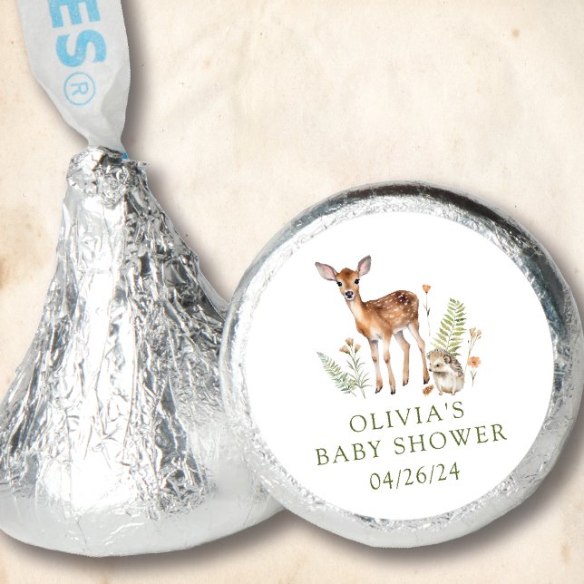 Nature's Delight Deer Baby Shower  Hershey®'s Kisses® (Creator Uploaded)