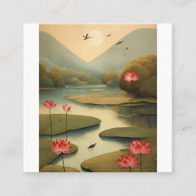 Nature's Elegance Greeting Card Collection" (Front)