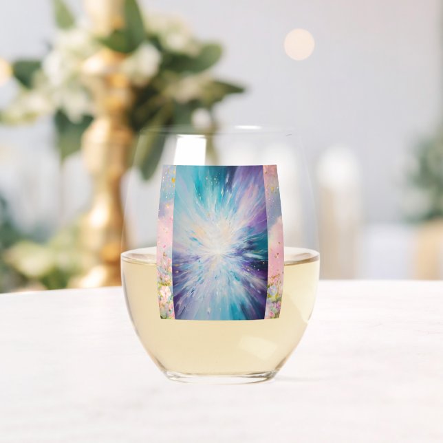 "Nature's Elegance: Handcrafted Wine Glasses for t (Insitu (Wedding))