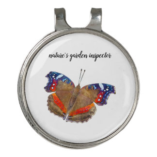 Nature's garden inspector golf hat clip