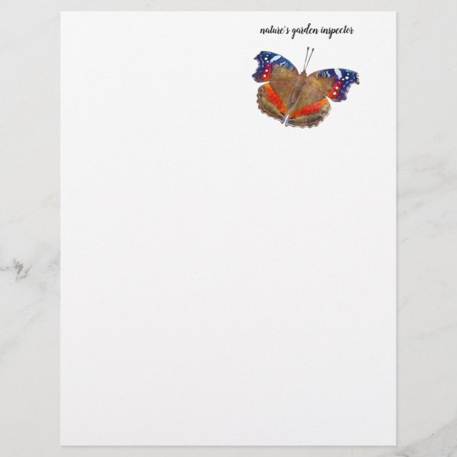 Nature's garden inspector letterhead (Front)