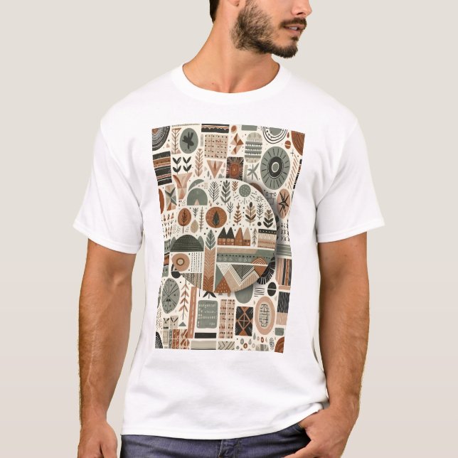 Nature's Geometry T-Shirt (Front)