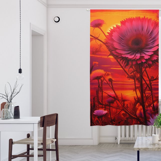 Nature's Harmony 04 Blackout Curtains (Living Room)