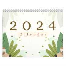 "Nature's Harmony 2024 Wall Calendar"