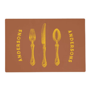 Nature's Harmony Laminated Table Placemat