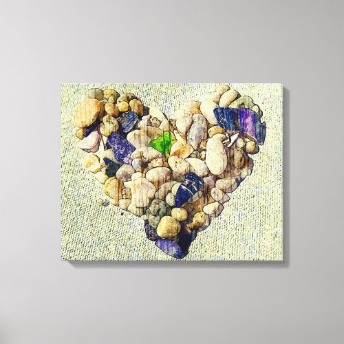 Natures heart   canvas print