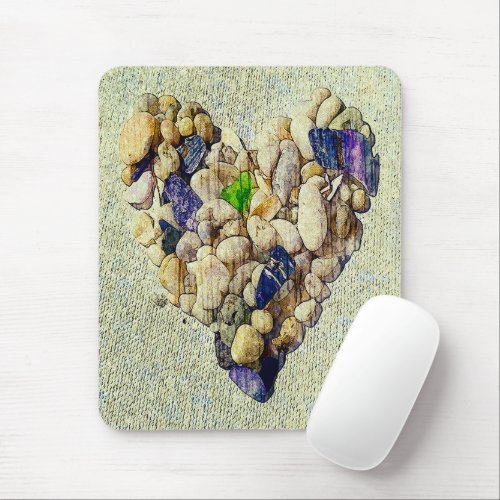 Natures heart    mouse pad