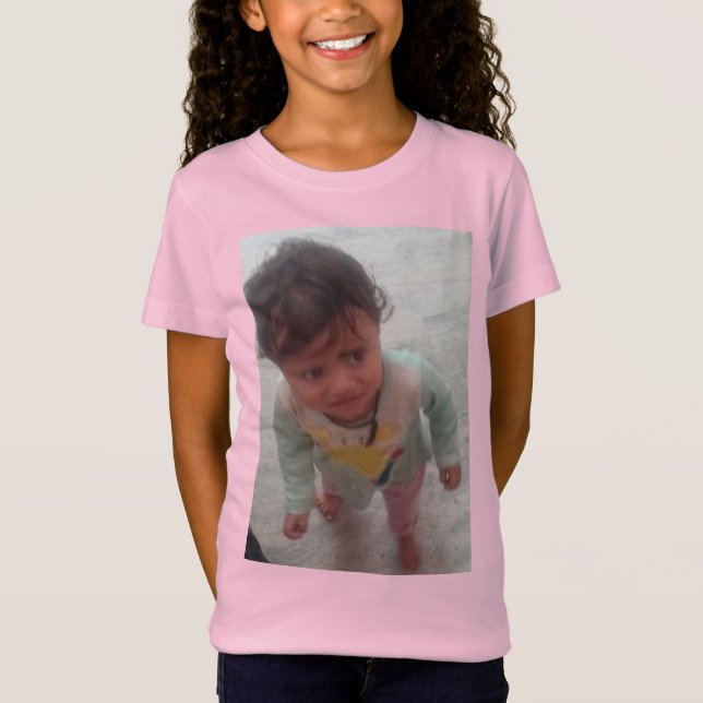 "Nature's Joy: Kids' T-shirt with Whimsical Nature (Front)