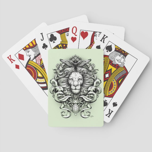 Nature's Kingdom Poker Cards (Back)